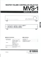 Yamaha MVS-1 - Service Manual 